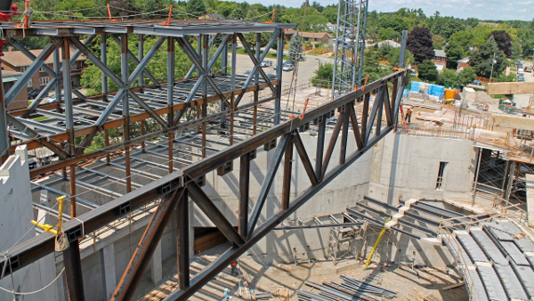 BES Project WLU Structural Steel Photo