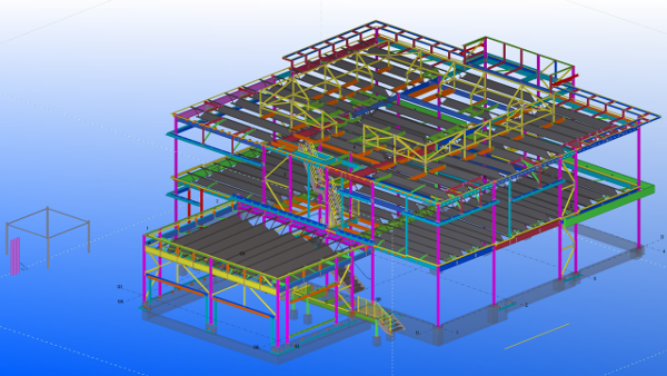 Windemere Tekla model